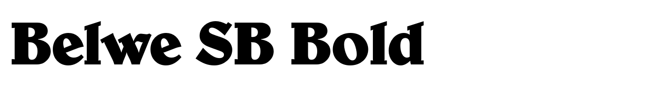 Belwe SB Bold